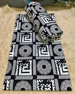 Tela africana estampada en cera y Ankara 100% algodón de Kenia, material suave de alta calidad para ropa, moda y manualidades. - Product Image 4