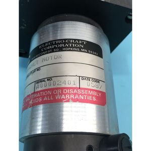 Moteur servo magnétique Electro-Craft 0586-00-022 - Équipements et pièces semi-conducteurs de confiance à l'échelle mondiale chez - Product Image 4
