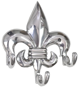 Mirror Polish Coat <b>Hook</b> Towel Cloths <b>Key</b> Holder <b>Wall</b> & Door Mounted Decorative <b>Hooks</b> Floral Style Decoration For Home - Product Image 3
