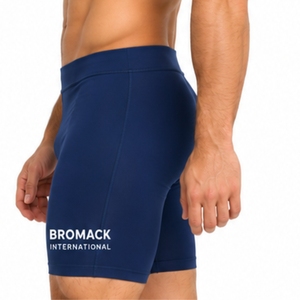 Pantalones Cortos de Compresión para Hombre, Diseño Ajustado, Largo hasta la Mitad de la Pantorrilla, Cintura Alta, Cinturilla Suave, Secado Rápido, Transpirables, Estilo Deportivo - Product Image 6