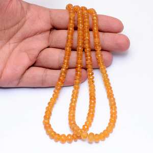 Cuentas facetadas de 4mm-8mm de ágata beryl AAA, cuentas sueltas de piedra preciosa semipreciosa natural Heliodor amarillo dorado para joyería. - Product Image 4