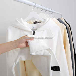 Sudadera con Capucha Extra Grande de Algodón Grueso de 500 g/m², con Estampado de Logotipo Personalizado, Cierre de Cremallera, Unisex, de Alta Calidad, para Hombre, 2026 - Product Image 3