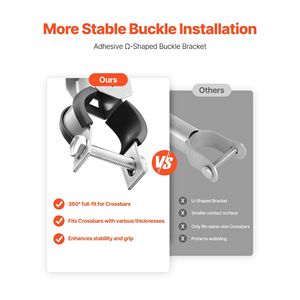 10 Confezioni di Estensori per Pali di Recinzione in Acciaio Zincato con Filo Spinato, Braccio da 14,8 Pollici, Staffa a U da 1,3 e 1,5 Pollici per Recinzioni a Rete, Cancelli e Tralicci - Product Image 2