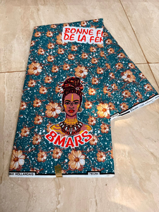 Tissu en coton sergé nigérian personnalisé en gros, imprimé wax africain, 100 % coton, pour vêtements d'événements de mode, sacs, fabricant OEM ODM - Product Image 5