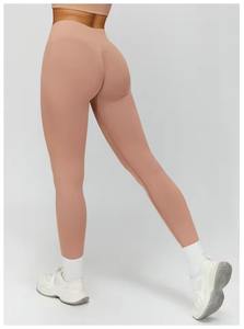 Leggings Deportivos de Cintura Alta Elástica para Mujer, Talla Grande, Sin Costuras, Efecto Push-Up, Pantalones de Yoga, Ropa Deportiva - Product Image 3