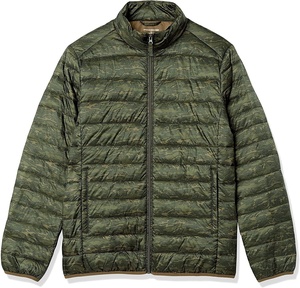 Blouson matelassé personnalisé à col montant pour hommes et femmes, style urbain, manches longues, en toile, hiver, avec fermeture éclair simple - Product Image 2