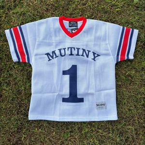 Football Jersey with Personalized Trim, Ventilated <b>Cooling</b> Fabric and Quick-dry Pockets for Multi-field Use| - Product Image 6