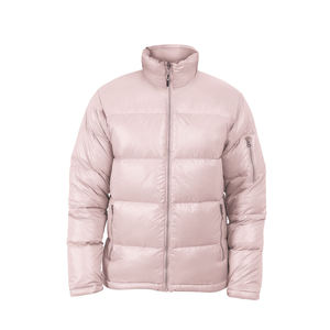 Men's Standard Cotton Puffer <b>Jacket</b> Warm Winter Casual Hooded Breathable Stand Collar 300g Canvas Zipper for Outdoor Wear - Product Image 1