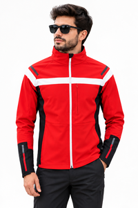 Veste Softshell Homme Personnalisée en Gros – Premium, Respirante, Légère, Imperméable, Coupe-Vent pour Randonnée et Loisirs - Product Image 1