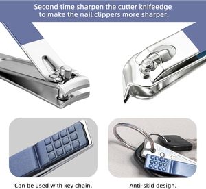 Manicure <b>Set</b> 8 in 1 Nail Clipper <b>Set</b>,RedFlow Nail Clippers,Fingernail & Toenail Clippers,Manicure Tools,<b>Pedicure</b> Tools,Suitable - Product Image 3