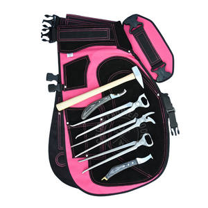 Juego de Herramientas Premium para Herrador con Delantal de Seguridad, Cortaúñas para Cascos, Martillo de Herrador, Extractor de Cascos, Clincher Curvo, Cuchillo para Recortar Cascos - Product Image 1