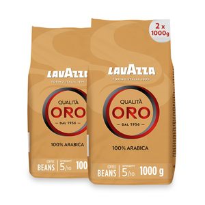 Granos de Café Lavazzaa Qualita Oro 1 kg, Mezcla Italiana Premium 100% Arábica, Aroma Intenso, Tueste Medio, Café en Grano, Suministro a Granel - Product Image 3