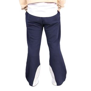 กางเกงวอร์มผ้าแคนวาสสำหรับผู้ชาย, กางเกงวิ่งแบบปะต่อแนวสตรีทแวร์ผ้าแคนวาสสำหรับผู้ชาย - Product Image 2