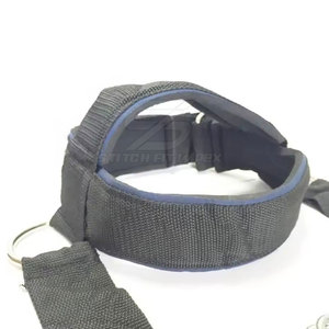 Arnés de cabeza para entrenamiento de cuello con almohadilla suave y correa de ajuste fácil para levantamiento de pesas, equipo de gimnasio para entrenamiento de fuerza, para uso diario - Product Image 5