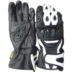 Gants de course Tiger en cuir à doigts entiers, unisexes, avec sangle de poignet réglable, imperméables, respirants, résistants, pour sports de plein air, à panneaux - Product Image 1