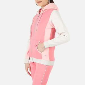 Ensemble de survêtement décontracté pour femme, deux pièces, imprimé délavé à l'acide, style streetwear, 100% coton - Product Image 4