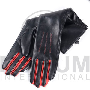 Gants d'hiver en cuir imperméables, chauffants, personnalisés, unisexes - Product Image 4