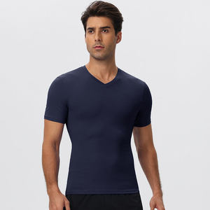 Camiseta Deportiva de Manga Larga para Hombre, 100% Poliéster, Transpirable, de Secado Rápido, Cuello Redondo, para Entrenamiento Deportivo y Tenis - Product Image 5