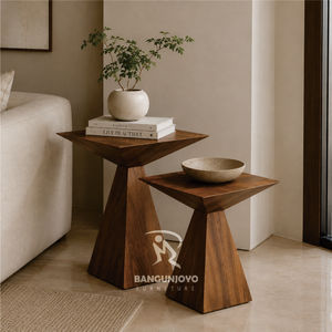 Modern Handmade Wood <b>Coffee</b> <b>Table</b> Stool Living Room Furniture Solid Wood Design - Product Image 1