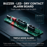 Carte de protection intelligente BMS pour batterie LiFePO4 Li-ion 48V 15S 20-150A avec RS485, sans affichage, pour alimentation télécom ZZ4850BD-61