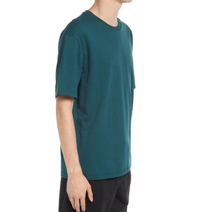 T-shirts pour hommes athlétiques à manches courtes, en coton, coupe ajustée, pour la salle de sport, le sport, décontractés, confortables, doux, élégants, pour tous les jours - Product Image 3