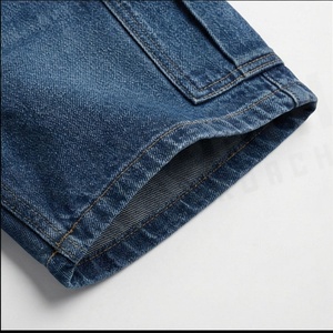 Shorts en jean vintage pour femme, taille haute, déchirés, coupe droite, délavés, coupe classique, décontracté, streetwear, vêtements de mode - Product Image 6