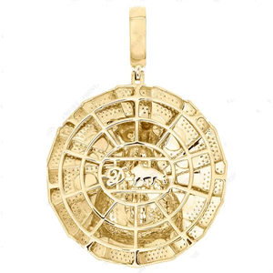 Colgante de Bolsa de Dinero con Incrustaciones de Diamantes, en Tono Dorado y Plateado, Estilo Hip Hop, para Hombres y Mujeres - Product Image 2