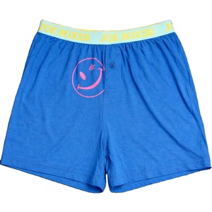 Boxer Homme en Coton Pur, Caleçon Long Hip-Hop Grande Taille avec Tissu Tricoté Sans Couture, Slip Unisexe - Product Image 4