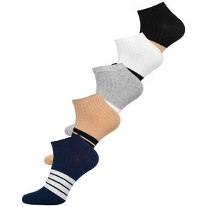 Calcetines de Bambú Transpirables Personalizados a Precio Económico, Calcetines de Tobillo para Hombre para el Verano en Oferta - Product Image 6