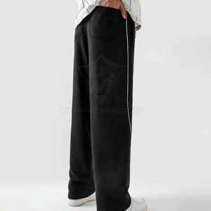 กางเกงขาบานสำหรับผู้ชาย, กางเกงลำลองขายาวทรงหลวมใส่ได้ทุกวัน - Product Image 3