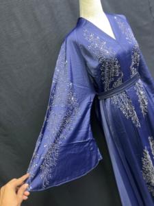 New Dubai style abaya Traditional Islamic Women's Saudi Arabian Abaya Spring Polyester Breathable Ankle Length Muslim - Product Image 2