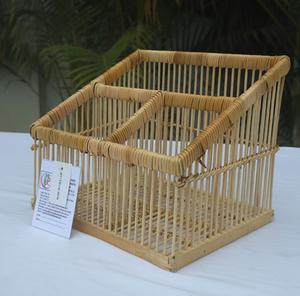 Mini casier à vin en bambou - Product Image 2