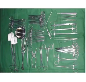 Juego de 82 Piezas de Instrumentos Quirúrgicos Generales de Acero Inoxidable, Pinzas, Tijeras, Kit de Cirugía Médica Reutilizable - Product Image 5