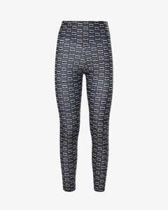 Leggings imprimés longs pour femmes, taille élastique, extensibles, tricotés, décontractés, toutes saisons, en spandex et polyester - Product Image 4