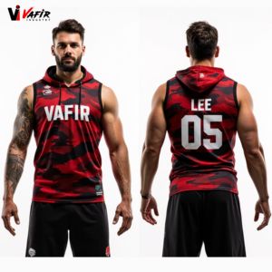 Uniforme de Fútbol 7v7 Personalizado, Conjunto de Jersey con Capucha, Impreso, Antibacterial, Transpirable, de Secado Rápido, 180 GSM, Vafir Industry - Product Image 1