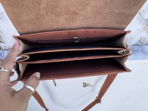 Bolso de Hombro Cruzado de Piel de Vacuno Auténtica con Pelo, Elegante y de Moda, Superventas para Mujer - Product Image 6