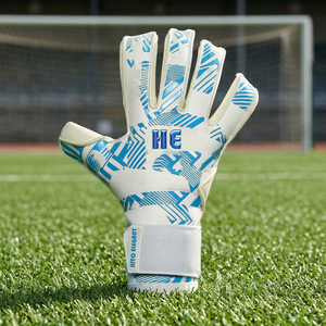 Guantes de portero de látex supersuaves Guantes de portero profesional de fútbol con protección para los dedos Ropa de entrenamiento de portero juvenil - Product Image 3