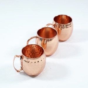 Taza de Cobre Puro Pulido de Primera Calidad, Taza de Café de Cobre Hecha a Mano por Madiha Art and Crafts - Product Image 6