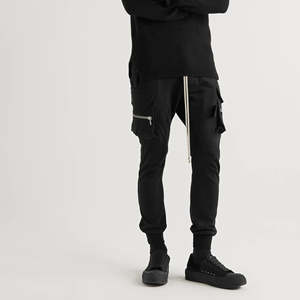 กางเกงยีนส์คาร์โก้ทรงวินเทจสำหรับผู้ชาย ดีไซน์ทนทานพร้อมกระเป๋าหลายช่อง - Product Image 2