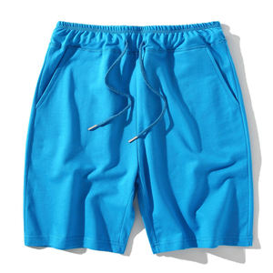 Pantalones Cortos de Hombre, 100% Algodón, Tejido de Punto, Transpirables, de Secado Rápido, Ecológicos, Cintura Media, con Cordón Ajustable - Product Image 5