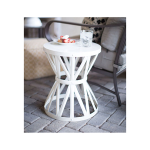 Contemporary Wood <b>Top</b> Metal Frame <b>Side</b> <b>Table</b> Stylish Accent End <b>Table</b> Modern Bedroom Furniture New Design Sofa <b>Table</b> - Product Image 5