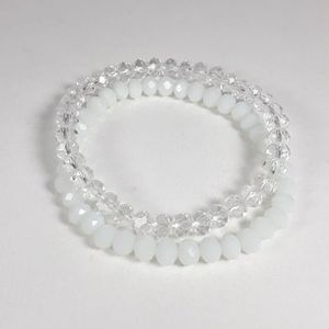 Pulsera de Cuentas de Resina Acrílica de Moda, Joyería Elástica Linda para Niñas, Regalos - Product Image 2