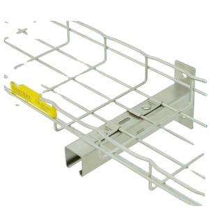 Bestray CK4 (ชุดที่หนีบลวดคู่) ถาดจัดการสายเคเบิลส่งตรงจากโรงงาน INOX 304ถาดบันไดลวดตาข่าย - Product Image 2
