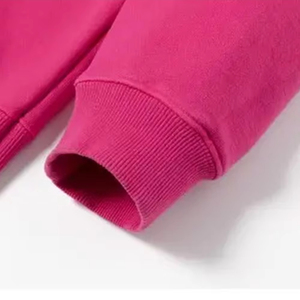 Sweat à capuche zippé en polyester/coton épais pour femme, délavé au soleil, respirant, séchage rapide, service OEM en gros - Product Image 3