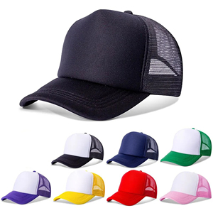 Gorra Trucker con Logotipo Personalizado, Malla Trasera Ajustable, Unisex, Color Sólido, Diseño Casual de 6 Paneles - Product Image 5