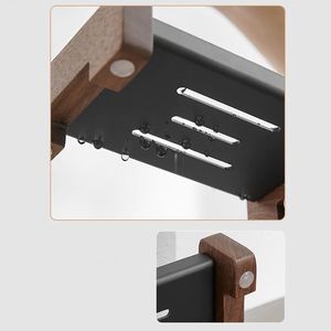 Eco-Friendly Rectangular Wooden Soap Dishes - Product Image 2