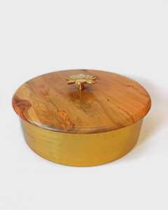 Bandeja Cuadrada de Madera Pulida Hecha a Mano con Compartimentos Divididos, Multifuncional para Exhibición en Mesa, Decoración Moderna para el Hogar - Product Image 2
