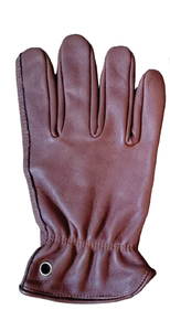 Guantes de Trabajo de Cuero Marrón Retro de Grado BC, Antideslizantes, Transpirables, Sin Polvo, para Hombres, Construcción, Jardinería, Soldadura, Conducción, Seguridad - Product Image 3