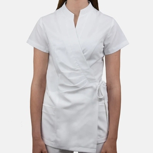 Túnica de Bienestar SPA Tailandesa para Mujer con Logotipo Personalizado, Tejido Cómodo, Ropa de Trabajo para Spa, Salón de Belleza, Hospitales y Enfermeras - Product Image 3