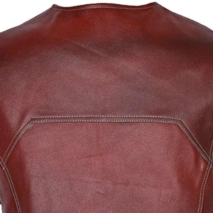 Chaleco de Cuero Premium para Hombre, Diseño Moderno, Chaqueta sin Mangas, Producción Personalizada, Exportación al por Mayor, Fabricante y Proveedor - Product Image 6